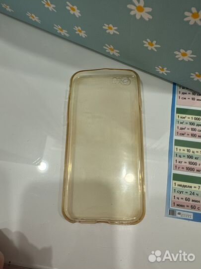 Чехол на iPhone 6s прозрачный