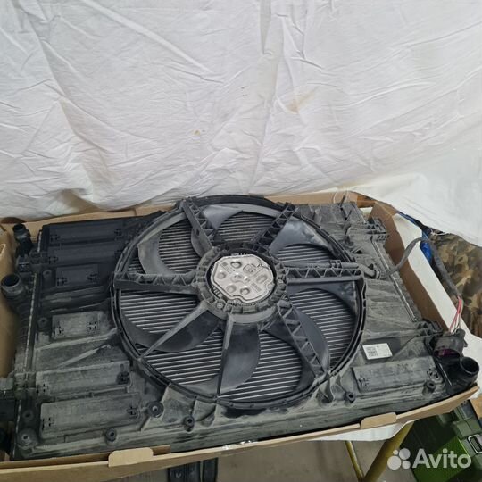 Кассета радиаторов skoda kodiaq