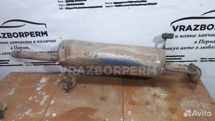 Глушитель часть задний Hyundai Solaris 2010-2017