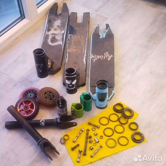 Запчасти для трюкового самоката