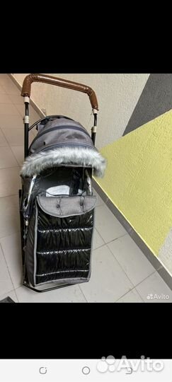 Детские санки коляска бу