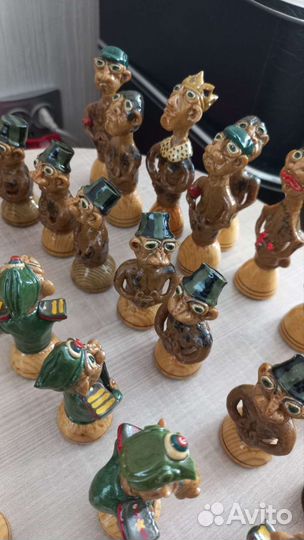 Фигурки для шахмат ручная работа