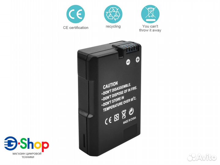 Аккумулятор EN-EL14 Bonacell 2000mAh на Nikon