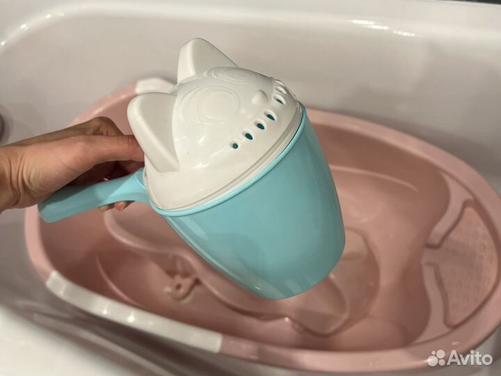 Ванночка для купания с горкой