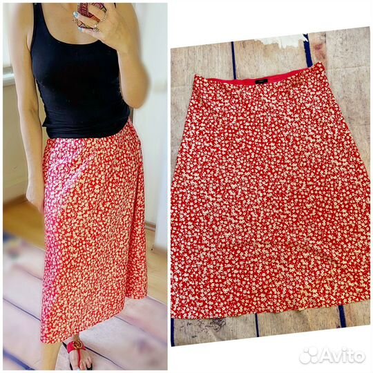 Цветочная юбка в хиппи стиле от J Crew XXL