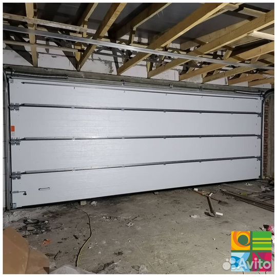 Секционные ворота alutech