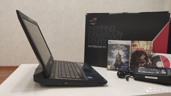 Игровой Asus ROG G53sw i7/16гб/gtx460m/ssd240+hdd