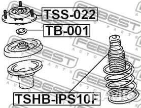 Опора переднего амортизатора двусторонняя TSS022