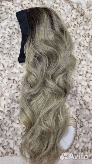 Парики на ленте повязке. Два цвета. Блонд. Шатен