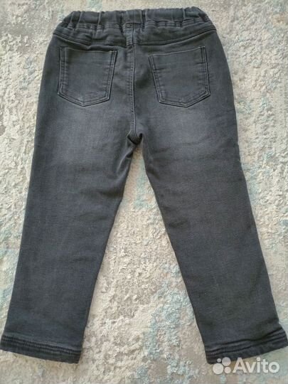 Джинсы на мальчика утепленные 98 104