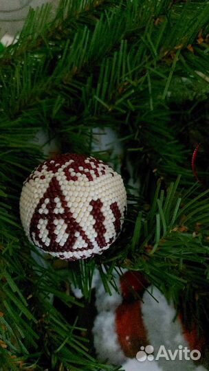 Новогодние шары ручной работы