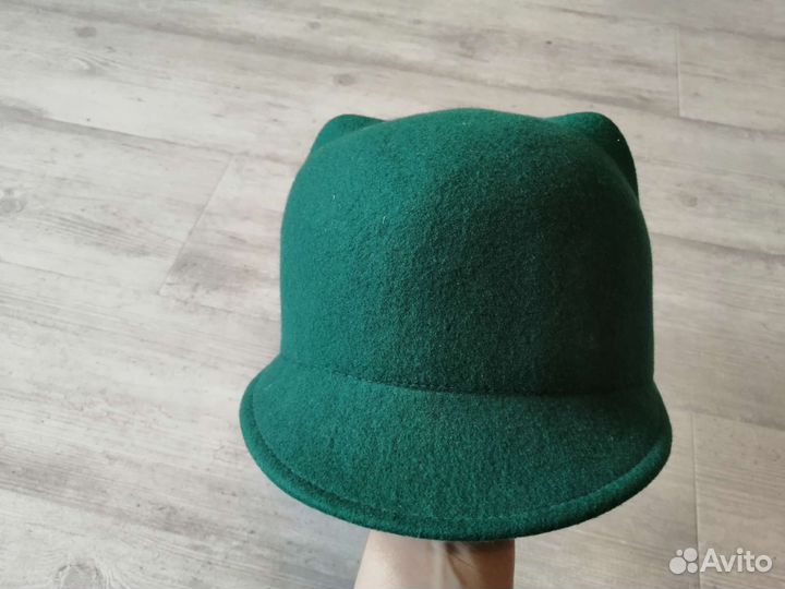 Шляпа женская шерсть 56