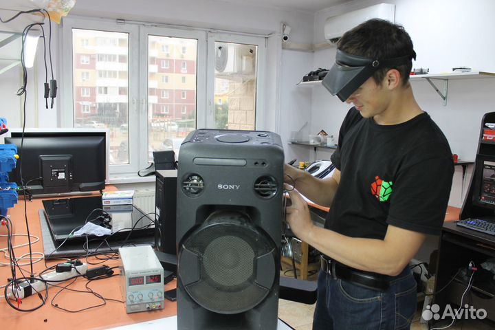 Ремонт аудиотехники, усилителя, ресивера