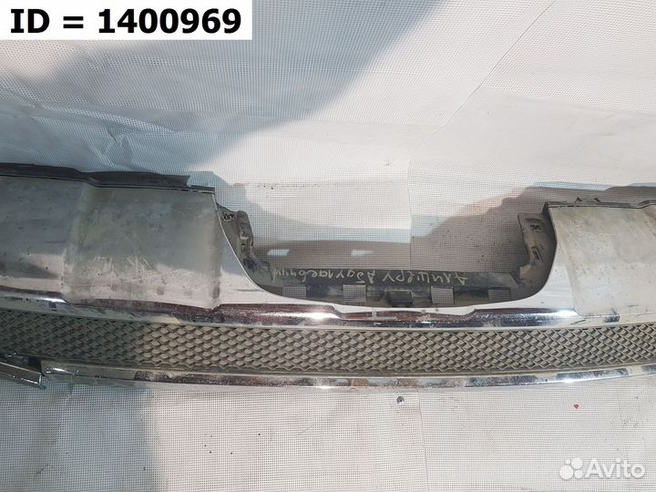 Спойлер заднего бампера Mercedes M-kl