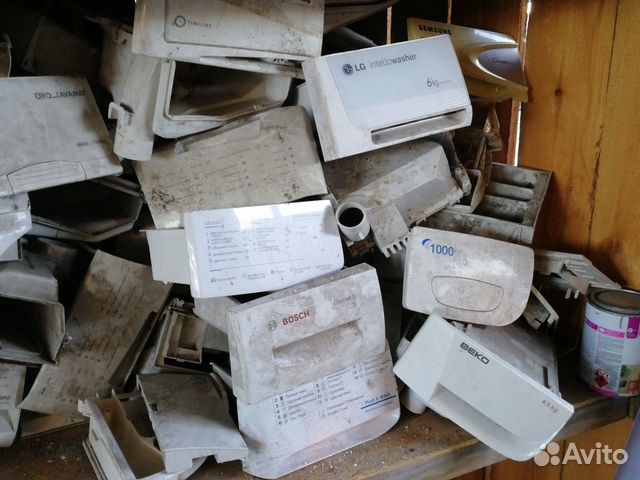 Запчасти для стиральной машины порашкаприёмник