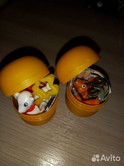 Новогодние игрушки из киндера