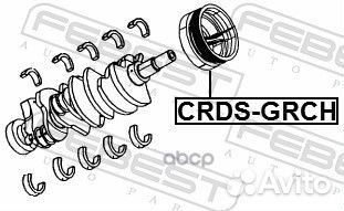 Шкив коленвала crds-grch Febest