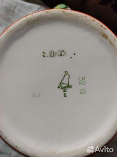 Чайник заварочный СССР дулево