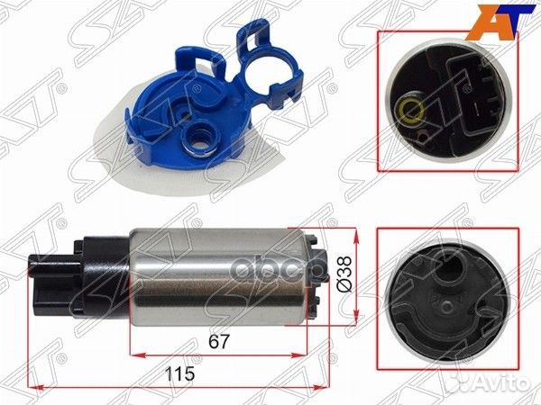 Топливный насос KIA optima 2.0/2.4 10-15/hyunda