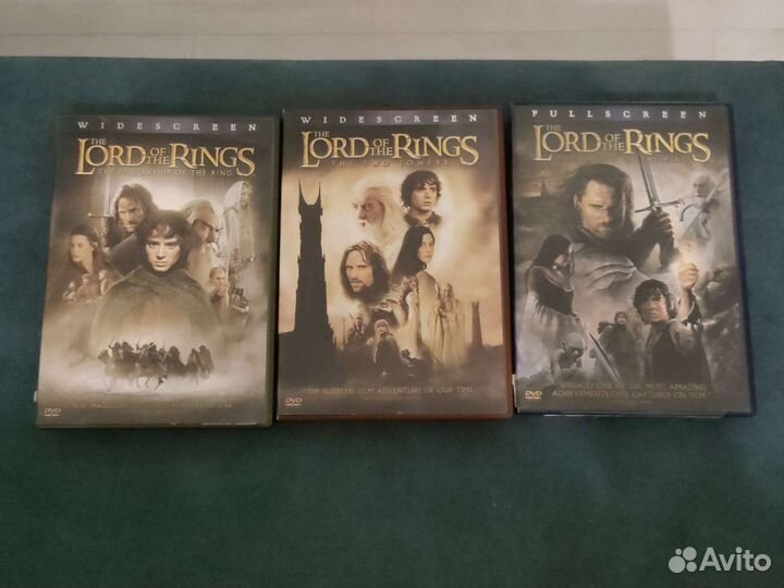 Lord of the rings Dvd