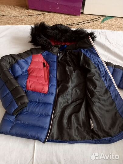 Куртка осень теплая зима 122-128 новая