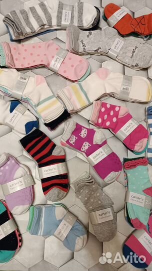 Носки Carter's от 1 года до 8 лет