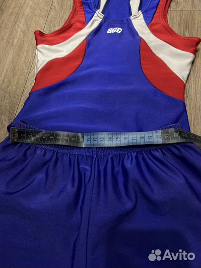Гимнастический костюм размер 116-122