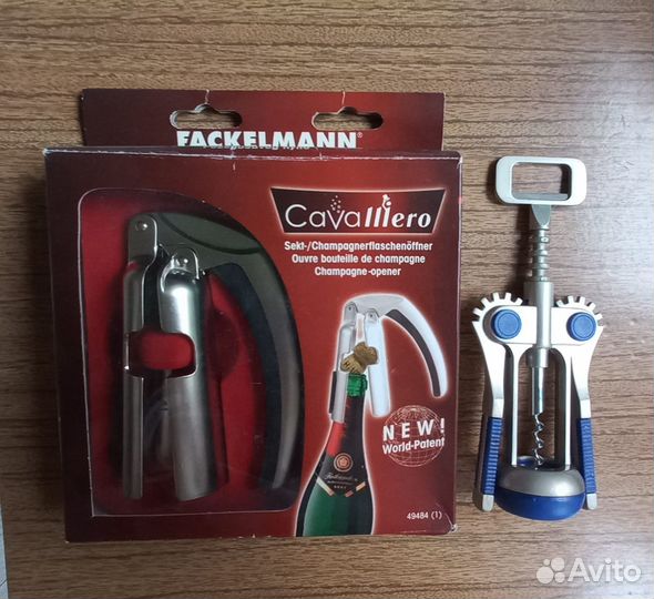 Штопор открывашка для вина fackelmann Германия нов