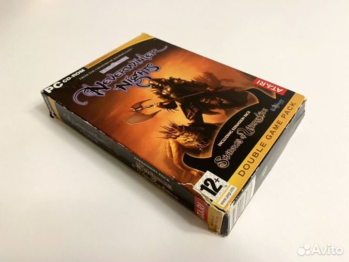Neverwinter Nights Gold зарубеж лицензия DVD-боксы