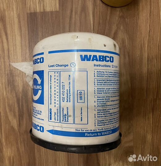 Фильтр wabco, CTP, kolbenschmidt, filtron