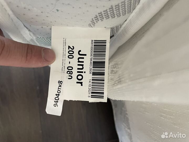 Детский ортопедический матрас Askona Junior