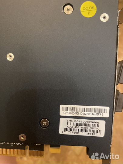 Видеокарты RX470 и RX480