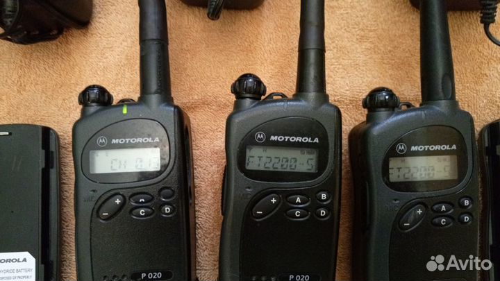 Motorola P020 VHF комплект профессиональных раций