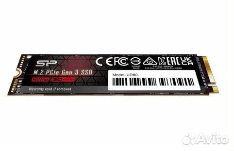 SSD накопитель Silicon Power UD80 M.2 2280 500 гб