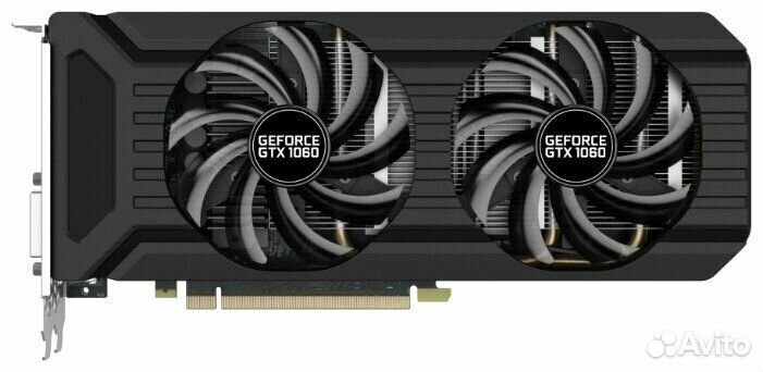 Видеокарта Palit GeForce GTX 1060 dual 3G