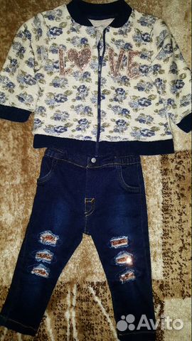 Костюм для девочки р.68-74