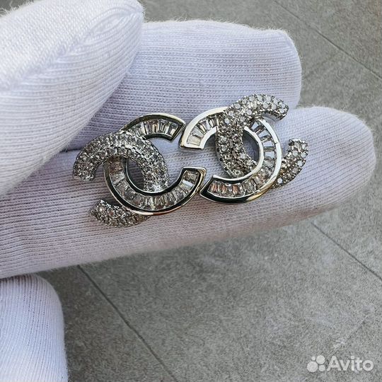 Шикарные серьги chanel