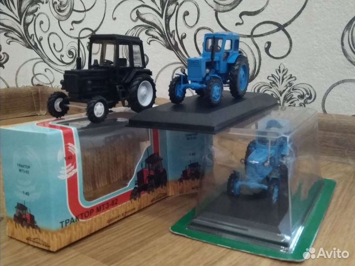 Модель трактора мтз-82, Т-40ам, Т-40А, 1:43