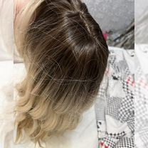 Парик блонд, длинный 61 см