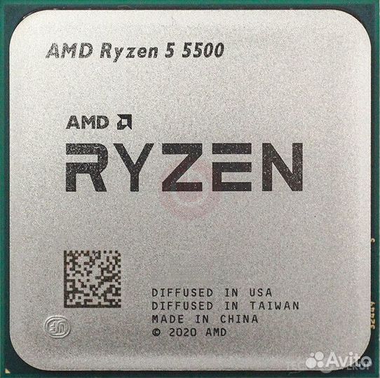Новые Ryzen 5 5500 процессоры. Гарантия 12мес