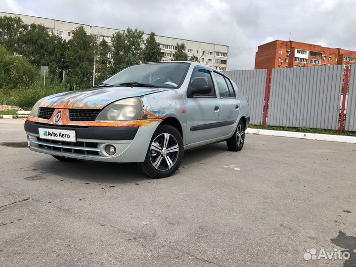 Renault Symbol 1.4 МТ, 2004, 170 000 км
