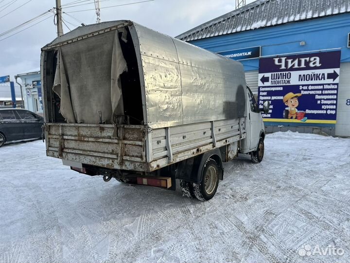 ГАЗ ГАЗель 3302 2.4 МТ, 1999, 88 000 км