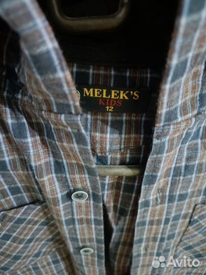 Рубашка на мальчика 140 146