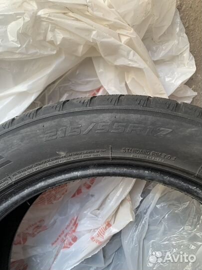 Колеса на toyota camry R17 зимние