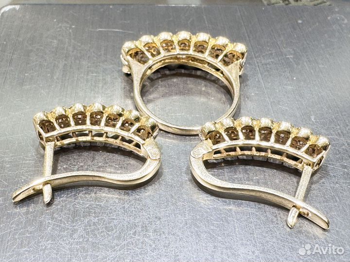 Золотой комплект 750 проьа. пс