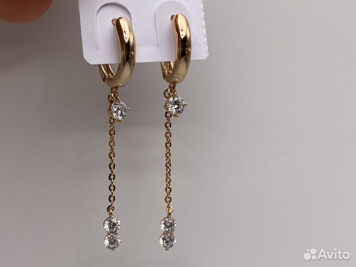 Серьги новые. нежные