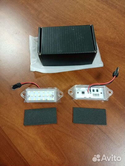 Подсветка номера Mitsubishi Lancer 10. EVO VII