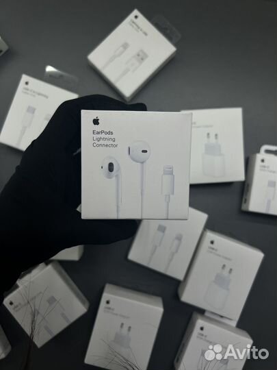 Наушники apple earpods lightning