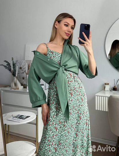 Рубашка и сарафан