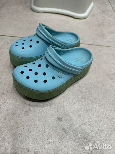 Crocs на платформе